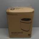 NINESTARS DZT-12-9 Automatic Touchless Motion Sensor Oval Trash Can, 3.2 Gal. 12 L., Stainless Steel