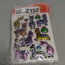 10 Pack Metallic Pop Up Stickers