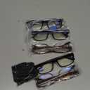 Gaoye Professional Reading Glasses for All Day - Computer Readers with Blue Light Protection - Value Pack +1.75