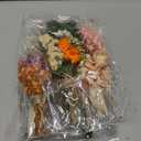 Layhit 12 Pack Boho Dried Flower Bouquet Mini Wedding Handmade Dry Flowers Decor for Vase Crafts DIY Photo Boutonniere for Men Floral Plant for Bridesmaid Gift Birthday Decor(African Daisy)