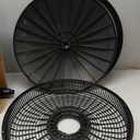 Lasko Pedestal Fan, Oscillating Fan for Bedroom with Adjustable Height and 3 Cooling Speeds, Portable, 18", Black, 1827