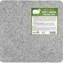 Precision Quilting Tools 13,5" x 13,5" Wool Ironing Mat for Quilting - 100% New Zealand Wool Pressing Pad, Ironing Station Which Retains Heat - Great for Quilting and Sewing Notions
