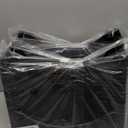 Sheenive Stadium Seats for Bleachers with Back Support, Bleacher Seats with Backs and Cushion Wide, Padded Portable Folding Comfort Stadium Chair with Shoulder Strap, Perfect for Sports Events (Black)