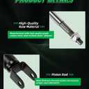 SCITOO Rear Pair Shock Absorbers Struts Compatible with 2012-2017 for Hyundai for Azera 2011-2014 for Sonata, 2014-2016 for Kia for Cadenza 2011-2016 for Optima, Replace 5646 Automotive Shocks