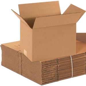AVIDITI 12 x 8 x 8 Corrugated Cardboard Boxes, Small 12"L x 8"W x 8"H, Pack of 25 | Shipping, Packaging, Moving, Storage Box for Home or Business, Strong Wholesale Bulk Boxes