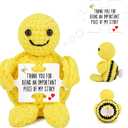 2 x Teacher Gifts for Women, Thank You Appreciation Back to First Day of School Gifts for Teachers from Student Bee Turtle Crocher for Women