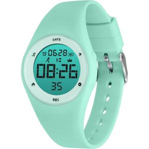 Kids Watches for Girls Boys Digital Sport Watch with Step Counter Pedometer Vibration Alarm Clock, No App Waterproof Fitness Tracker Kids Watch Boys Girls Teens Students Ages 5-16