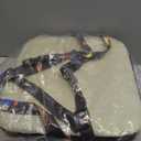 Toddler Booster Seat for Dining Table, Kids Booster Seat for Kitchen Chair with Non-Slip Bottom, Portable Detachable Washable Increasing Cushion with 2 Adjustable Straps (Excavator)