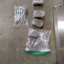 Glass Railing Post 42"x2"x2" Stainless Steel Satin Finish, for Stairs and Deck handrails，can be Installed on Wood or Concrete Floor. (50MM*50MM, End Post)