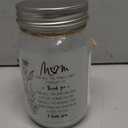 KUCHEY Christmas Gifts for Mom, Mason Jar Night Lights, Mothers Day Birthday Gifts for Mom from Daughter Son, Home Decorations Night