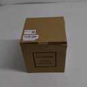 Eywamage 3 Wick Clear Glass Flameless Candle with Remote, Large Flickering LED Battery Pillar Candle  6" H 6"