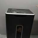 Paper Shredder for Home Office, 60 Sheets Auto Feed, 55dB Super Quiet, P-4 Cross Cut, 2.4m/min High-Speed Shredding, 5.8 Gallon Bin, CD/Credit Card Shredder with Anti-Jam & Dual Modes