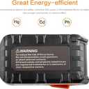 TREE.NB 18V 6.0Ah Lithium Battery - Replacement for Ridgid Power Tool Battery AC840087 R840085 R840086 R840087 R840089 AC840085 AC840086 AC840087P AC840089 AC840094 Cordless Drill Tools