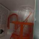 Songbird Essentials Jelly Bird Feeder, Oriole Feeder, Easy to Fill with Jelly or Jam, Plastic Jar Included. Fits Most 10-12 Ounce Jelly Jars