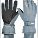 Gilotop Unisex Waterproof Winter Gloves Touchscreen, Windproof Thermal Ski Gloves for Men Women, Warm for Snowboarding, Hiking, Running, Outdoor Activities