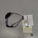 Reflective AirTag Cat Collar, Integrated Cat Tracker Collar with Air Tag Holder and Bell, Safety Elastic Band Cat GPS Collars for Girl Boy Cats, Kittens and Puppies (Lilac,S) 