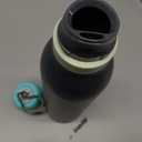 Owala FreeSip Twist Insulated Stainless Steel Water Bottle with Straw for Sports and Travel, BPA-Free, 24-oz, Blue/Grey (Foggy Tide)