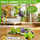 Wall Climbing Gecko Toy for Boys, Remote Control Lizard That Climbs Walls, Ceilings and Floors, Rechargeable Wall Crawler Robot with Strong Suction and LED Eyes, Fun Birthday Gift for Kids Ages 4-12