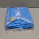 Inflatable Tanning Pool Lounger Float with Sprinkler, 77" x 48" Pool Floats Adult with Pillow, 6 in 1 Suntan Tub Raft Floatie with Drink Holder Sunbathing Water Lounge (Blue)