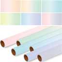 Skyygemm 6 Rolls Bulletin Board Paper Rolls,4 x 12 ft,Fantasy Color
Fade Resistant, Colored Paper Roll Bulk, No Fade, for Teacher Classroom School Art Decor, Drawing Craft Painting Paper