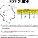 NEW-Vi Fishing Umbrella Hat Folding Adjustable Sun Rain Cap, 37.4Oversize Hands Free Umbrellas, 7-Ribs Anti-UV Waterproof Headwear for Fishing Gardening Golf Sunshade Outdoor