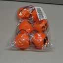 Kisangel 6 Pcs Mini Pumpkin Buckets Plastic Buckets with Handles Pumpkin Trick Or Treat Bucket for Holiday Halloween Banquet