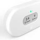 Airthings 2960 View Plus - Battery Powered Radon & Air Quality Monitor (PM, CO2, VOC, Humidity, Temp, Pressure), View Plus