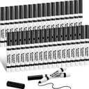 36 Pcs Black Washable Markers Bulk Coloring Broad Line Markers for Kids Black Conical Tip Drawing Pen for School, Travel Art Baby Shower Gender Reveal Christmas Party Supplies, Ages 6+
