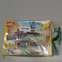 LEGO Creator 3 in 1 Flatbed Truck with Helicopter Toy, Transforms from Flatbed Truck Toy to Propeller Plane to Hot Rod and SUV Cars, Gift Idea for Boys and Girls Ages 7 Years Old and Up, 31146