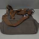 Canvas Tote Purse for Women Work Shoulder Crossbody Bag Vintage Multi-pocket Handbags