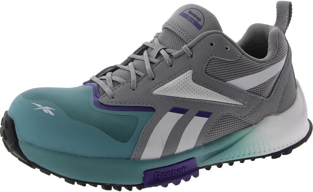 Reebok Women's Rb395 Lavante Trail 2 Work Construction Shoe Grey Safety (8.5 Wide)