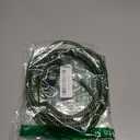Ernie Ball Braided Instrument Cable, Straight/Angle, 10ft, Neon Green/Black (P06077)
