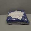 100% Cotton King Size Bed Blanket - Blue Waffle Weave Lightweight Summer Layering Blanket - 102x90in Prewashed Breathable, Woven (All Season- Navy)