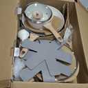 Pots and Pans Set Non Stick, 16PCS Nonstick Cookware Set, White Induction Kitchen Cookware Set with Frying Pans Set, Saucepans, Saute Pan, Extra Large Casserole