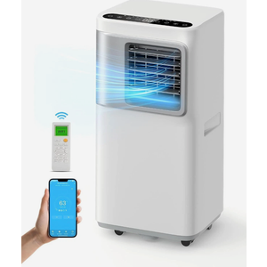 Portable Air Conditioners 16,000 Btu AC Unit 5 in 1 Wifi Smart Air Conditioner with APP, Fan & Dehumidifier, Remote, 24H, Window Kits Included Cooling for Large Room Indoor