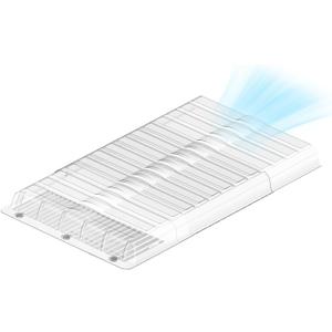 Air Vent Extender for Under Furniture, Vent Redirector, Vent Deflector for Floor Register 10" and 12" Wide, Extends from 17"-33" Long (1PCS)