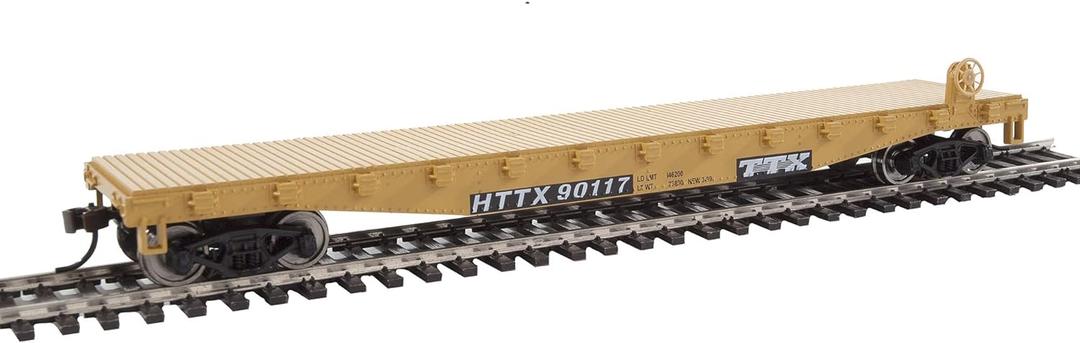 HO Scale Model TTX Flat Car