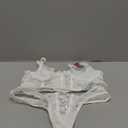 Avidlove Sexy Lace Lingerie Set Lingerie for Women (White, Small)