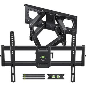 Full Motion TV Wall Mount for Most 37"-84" Flat Screen TV, Swivel or Tilt TV Wall Bracket with Dual Articulating Arms, for 12"-16" Wood Studs, Max VESA 600x400mm, Load 120 lbs by USX MOUNT