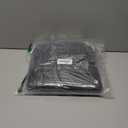 Premium Disposable Boot & Shoe Covers Booties, Durable, Non-Slip, Non-Toxic, Recyclable Protectors, Fits Most Shoes - Black - Pack of 100 (50 Pairs) (Standard)