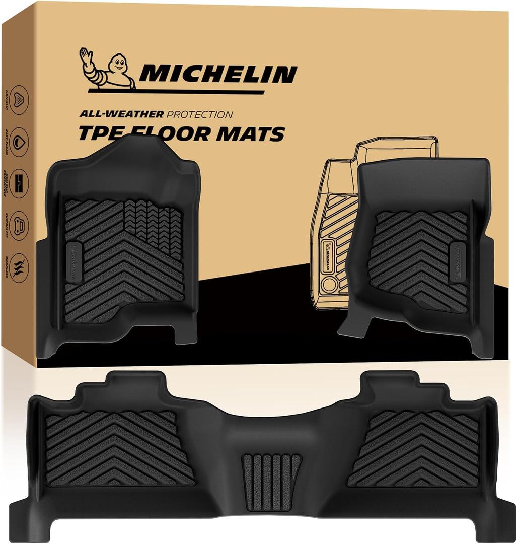 Michelin Vehicle Mats for 2007-2013 for Chevy Silverado/GMC Sierra 1500