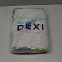 DEXI Bathroom Rug 36x24, Non Slip Washable Bath Mat for Shower Floor, Absorbent Soft Bathmat with Rubber Backing, Quick Dry Microfiber Carpet, Light Grey