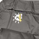 Zettum Fire Pit Cover Round 44 Inch - Outdoor Firepit Cover Heavy Duty & Waterproof, 600D Patio Fire Table Cover Gas Fire Pit Accessories Fade & Weather Resistant - 44 x 44 x 24 Inch