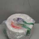 JOLLY CHEF10 inch 140 Pack Disposable Paper Plates,Soak Proof, Cut Proof, Microwave Safe Heavy Duty Paper Plates Everyday Use