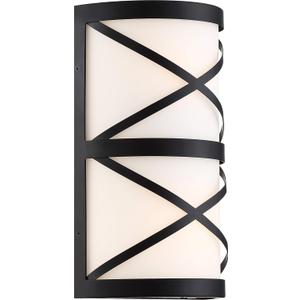 NUVO 60/6840 Sylph Vanity Aged Bronze Finish with Satin White Glass, 2 Light