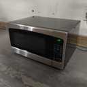 GE Countertop Microwave Oven,1, 200-watt Capacity, 2.0 Cubic Ft., 8 Auto Setting Cooking Settings, Child-Lock Technology, Kitchen Essentials for the Countertop, Dorm Room or Apartment, Stainless Steel