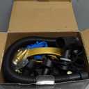 Bezente Balloon Pump Electric, 3-in-1 Portable Black Gold Electric Air Machine Balloon Pump Dual Nozzle Balloon Inflator for Inflatables and Latex 260q Foil Balloons