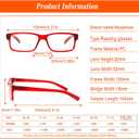 NORPERWIS Reading Glasses 5 Pairs Quality Readers Spring Hinge Glasses for Reading for Men and Women (5 Pack Mix Color -4, 5.00)