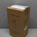 BesLowe Outdoor Wall Mount Light Fixture, Exterior Wall Lantern Waterproof, Black Outside Porch Sconce Lighting with Matte Black Finish & Glass Shade for House Garage Doorway Patio, E26 Socket (12.8" (1-Pack))