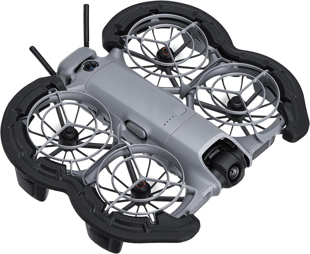 STARTRC Propeller Guard for DJI Neo 2 Accessories, Anti-Collision Height Increasing Protective Cover for DJI Neo 2 Drone Protection (Black)